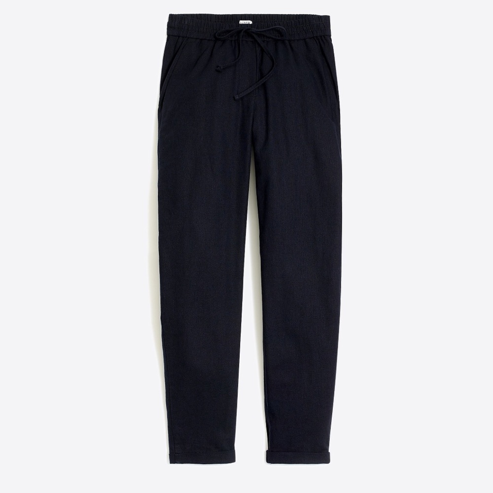 J. Crew linen drawstring pant